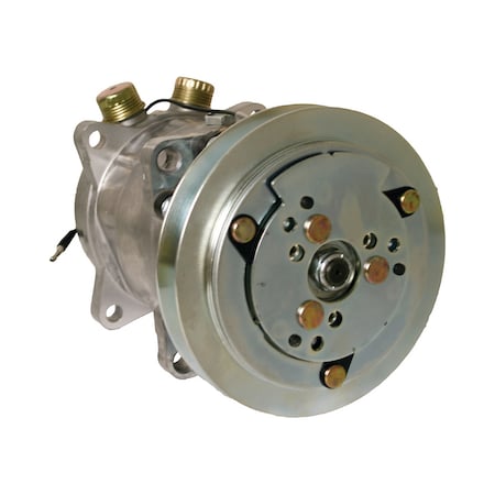 A & I Products Compressor, New, Sanden Style w/ Clutch (8478) 10" x7.5" x7.5" A-500-4030